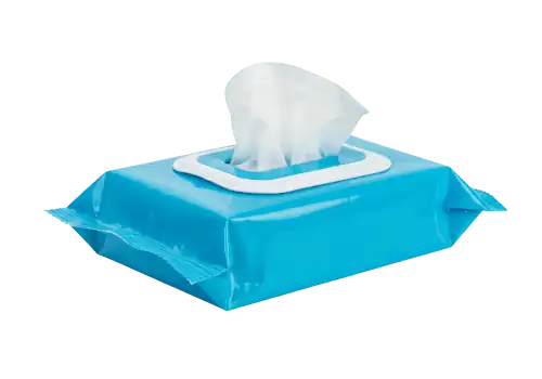 flushable wipes